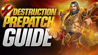 The War Within Pre-Patch Destruction Warlock Guide! New Talents, Rotations and More