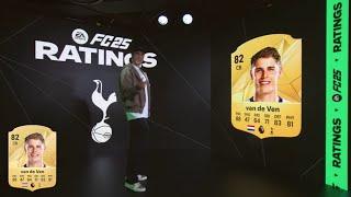 TOTTENHAM HOTSPUR X FC 25 RATINGS REVEAL! FEATURING MICKY VAN DE VEN, PEDRO PORRO & DEJAN KULUSEVSKI