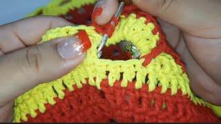 BICO PARA TAPETE FÁCIL/aula completa na descrição #crochet