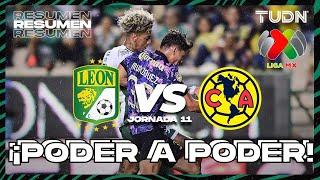 HIGHLIGHTS | León vs América | Liga Mx -AP2024 - J11 | TUDN