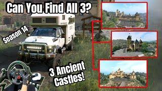 Uncovering Secrets: Surviving the Ancient Castle Challenge in the EarthRoamer SX! | SnowRunner