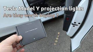 Tesla's new projection lights for Model Y. Are they worth buying?