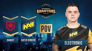 CS:GO - PoV - electronic - Gambit vs. Natus Vincere - DreamHack Masters Spring 2021 - Grand Final