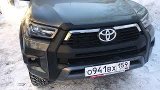 Кунг КДТ увеличенный экспедиционный на Toyota Hilux Black Onyx 2021