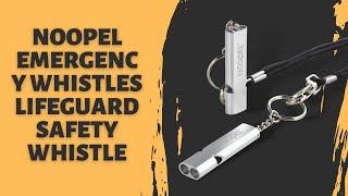 Noopel Emergency Whistles Lifeguard Safety Whistle