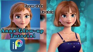 ANNA Glowup on ibispaintx || tutorial