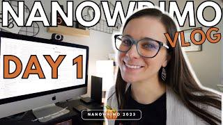 NANOWRIMO VLOG:  DAY 1 - I wrote so many words for my Regency romance! • Meredith E. Phillips