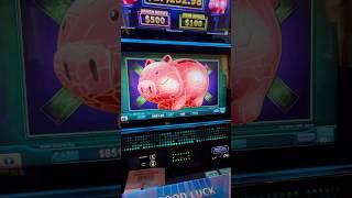 WOW! FULL SCREEN PIGGY BANKIN SLOT JACKPOT! #slots #casino #jackpot #gambling #slotmachine #slot