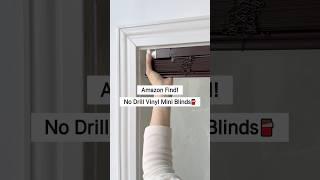 No-Drill Vinyl Cordless Blinds