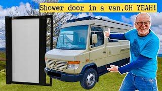 The Ultimate Sliding Camper Shower Door Revealed!