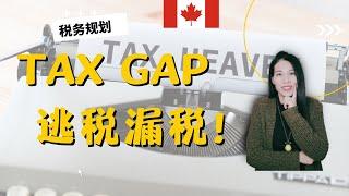 【T36】你没听说过的TAX GAP |各国开始加税!!!| 逃税漏税数据统计|  Tax GAP