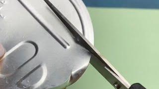 Crafting a tiny knife with precision that could rival a real blacksmith’s blade