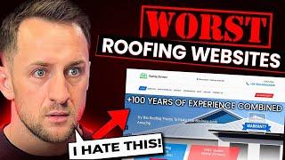 Best and Worst Roofing Websites: Why Roofers don't have leads