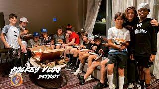 HOCKEY VLOG: 2010AAA Jr Ducks in Detroit  | Battle For The Border (09-30-2022)