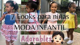 MODA INFANTIL 7 LOOKS PARA NIÑAS | @currumbelas  | Andreina