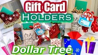 Cute Dollar Tree Gift Card Holder Ideas | 25 Days of Christmas Day 20