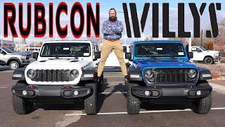 Is The Rubicon Really Best? (2025 Wrangler Rubicon vs 2025 Wrangler Willys)