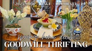 THRIFTING FOR VINTAGE HOME DECOR | *Must See* 2025 Spring Decor Finds!