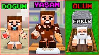 DOĞUMDAN ÖLÜME FAKİR'İN HAYATI!  - Minecraft