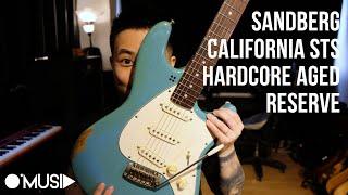 NEW GUITAR DAY!! Unboxing Sandberg STS Hardcore Aged Reserve