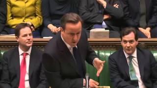 David Cameron's funniest moments in the British parliament