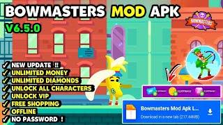 Bowmasters Mod Apk Latest 2024 Apk v6.5.0 Unlimited Money & Unlock All Characters