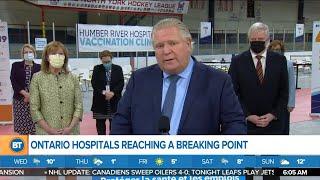 Morning Headlines: Ontario's ICUs reaching capacity, 6 more Toronto schools closured due to COVID-19