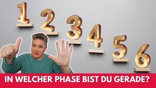 DIE 6 PHASEN DEINER SPIRITUELLEN REISE - IN WELCHER PHASE BIST DU GERADE?