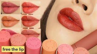 LIP SWATCHES!! Sunnies Face Lip Dip | LUNA