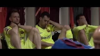 Barcelona dressing room after Liverpool