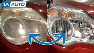 Make Your Car or Truck Look New! Replace Your Old, Hazy, Foggy Headlights Instead of Restoring Them