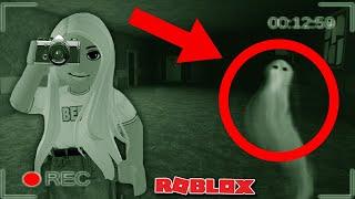 WE CAUGHT A GHOST ON CAMERA | Bloxburg Roleplay | Roblox