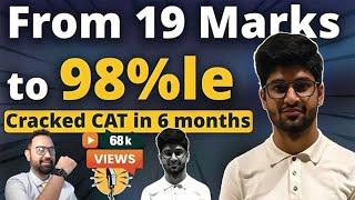 How to crack CAT in 6 Months | CAT Toppers Sectionwise Strategy Ft. Anish Uppal CAT 98.98%ile