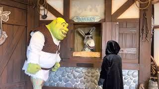 Talking Shrek and Donkey Meet and Greet