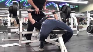 Flexforall 11/30/11 Workout vlog - Benchpress Day