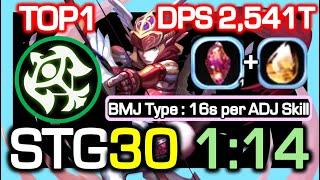 [TOP1] Sniper STG30 1:14 / DPS 2,541 Trillion, Super OP !/ BMJ Type = 16s per ADJ Skill/ Dragon Nest