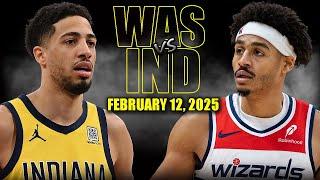 Indiana Pacers vs Washington Wizards Full Game Highlights - February 12, 2025 | NBA Regular Season