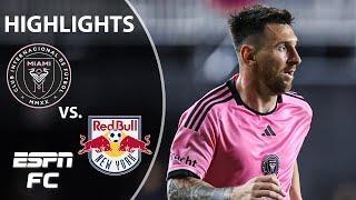 MESSI MAKES HISTORY  Inter Miami vs. New York Red Bulls | MLS Highlights