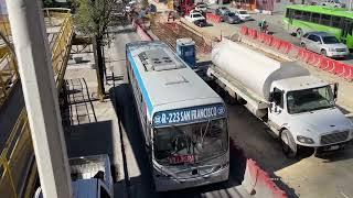 Buses in Monterrey, Mexico 2023