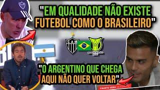 ARGENTINOS DO ATLÉTICO-MG ASSUSTARAM IMPRENSA ARGENTINA: "BRASILEIRÃO É.." FAUSTO VERA E GABY MILITO