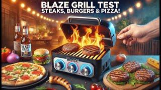 Testing Blaze Grill: From Juicy Steaks to Perfect Pizza!