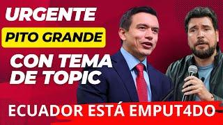 Urgente Ecuador manda a la "M" a Noboba y hay protestas por tema Topic - En las calles frente al TCE