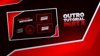 How To Make Gaming Outro On Android - 2 | Outro Tutorial With PSCC And Kinemaster | By Nitzex