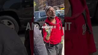 Homeless Man Turns The Tables On Stranger 