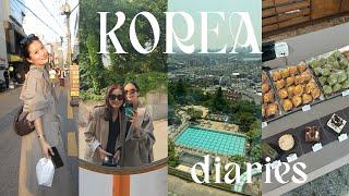 KOREA TRAVEL VLOG EP 1| reunited with my grandma, Seoul dates with loved ones µblading my brows