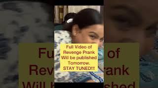 Revenge prank on husband | #shorts