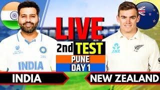 India vs New Zealand, 2nd Test, Day 1 | IND vs NZ Live Match | Live Cricket Match Today, Session 2