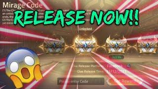 OFFICIAL MIRAGE CODE + SUMMON HERO  | Mobile Legends: Adventure