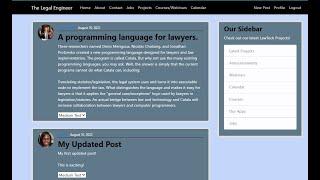 Legal Engineering Blog/Website to follow