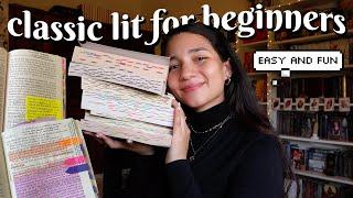 classic book recommendations for beginners  tips + tricks